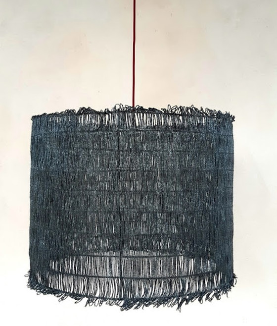 Image 1 of XXL Bohemian beaded suspension lamp, 1970