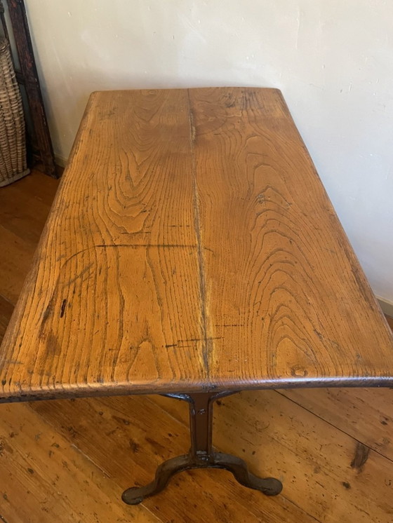 Image 1 of Bistro Cafe Table Antique French