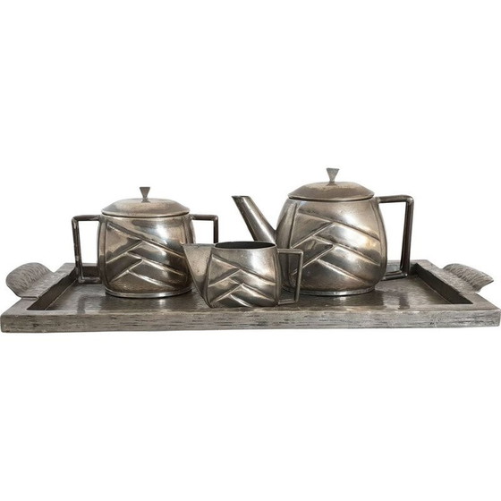 Image 1 of Set da caffè vintage art déco di J. Cuvelier