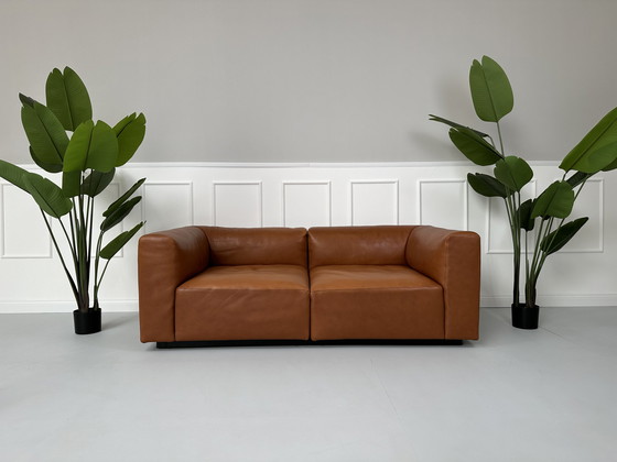 Image 1 of Walter Knoll Living Landscape 730 Designer Sofa Couch Brown