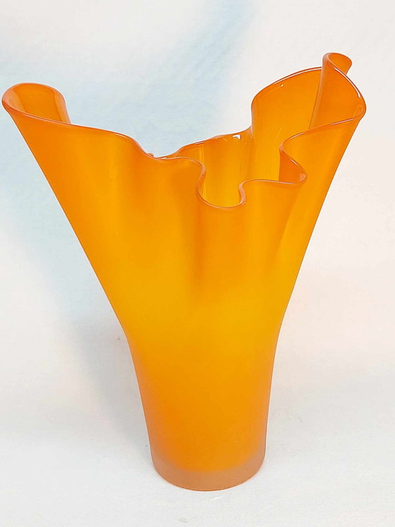 Image 1 of Erwin Eisch handblown art glas vase