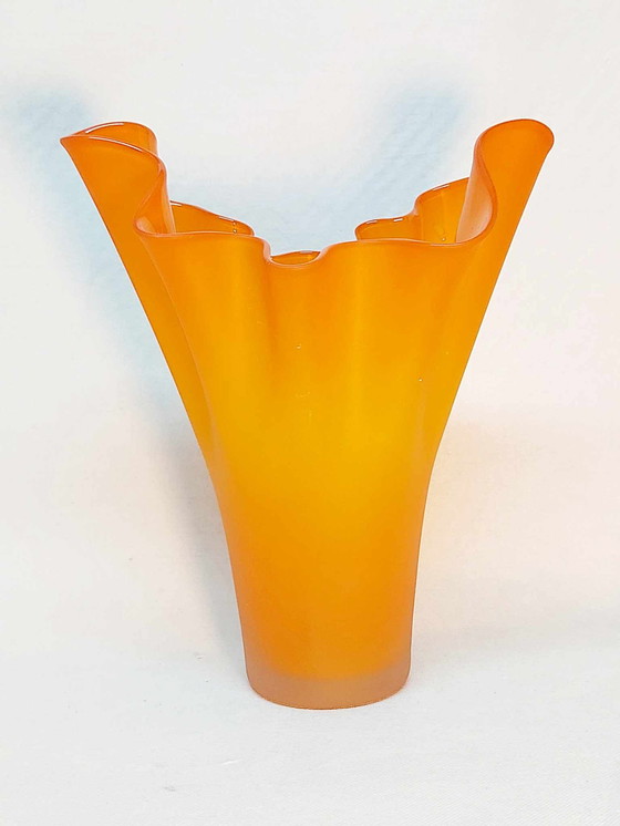 Image 1 of Erwin Eisch handblown art glas vase