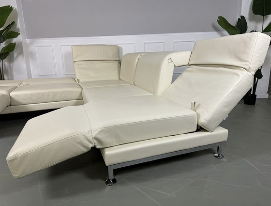 Image 1 of Brühl Moule corner sofa designer sofa couch leather