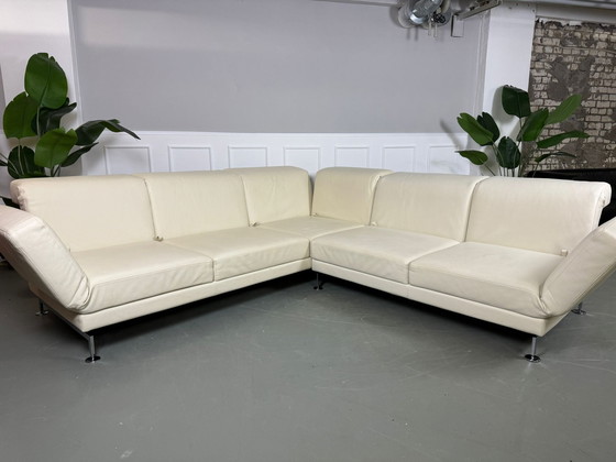 Image 1 of Brühl Moule corner sofa designer sofa couch leather