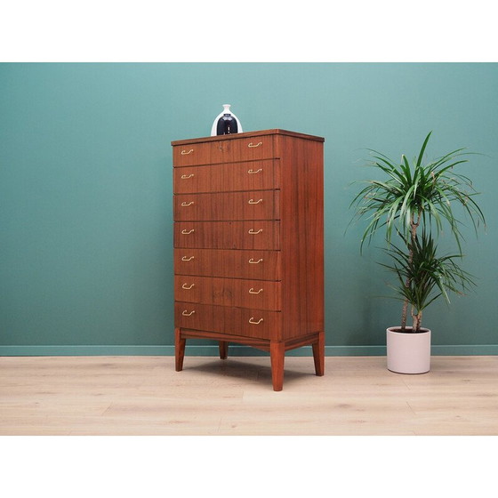 Image 1 of Mahogany chest of drawers, Scandinavian design, 1970s, production: Denmark