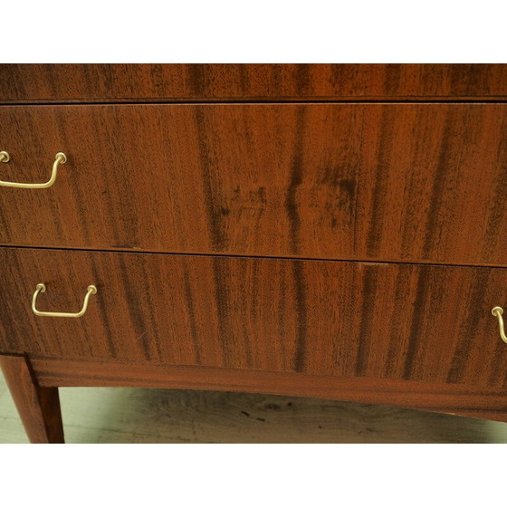 Image 1 of Mahogany chest of drawers, Scandinavian design, 1970s, production: Denmark