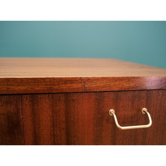 Image 1 of Mahogany chest of drawers, Scandinavian design, 1970s, production: Denmark