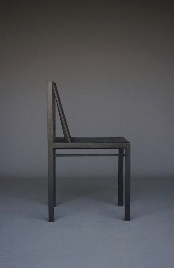 Image 1 of Slatted chair by Ruud Jan Kokke, 1980S