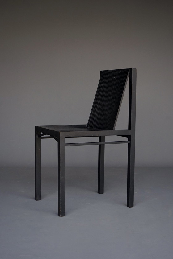 Image 1 of Slatted chair by Ruud Jan Kokke, 1980S