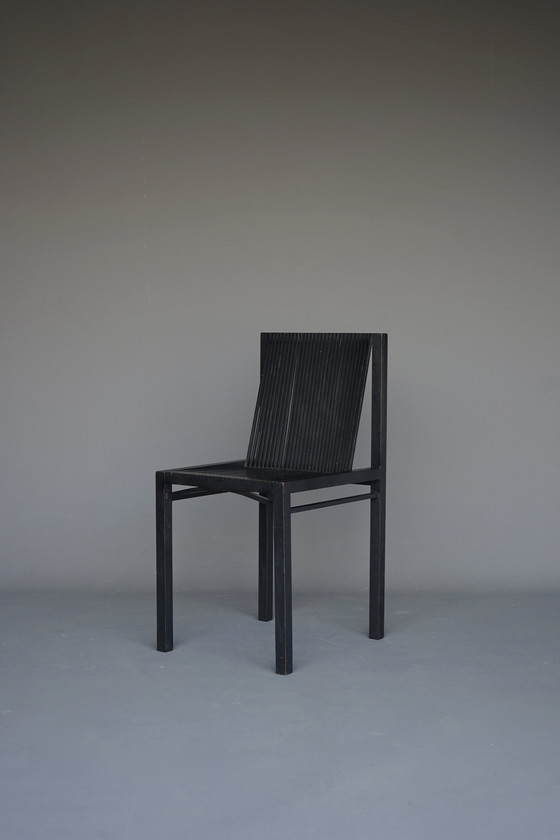 Image 1 of Slatted chair by Ruud Jan Kokke, 1980S