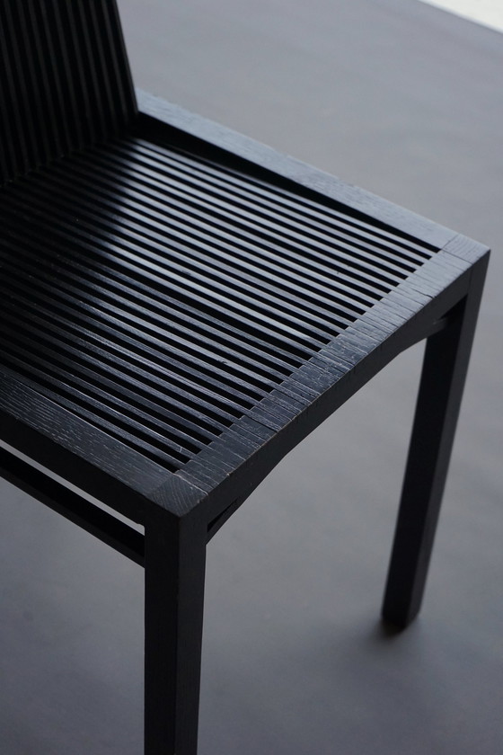 Image 1 of Slatted chair by Ruud Jan Kokke, 1980S