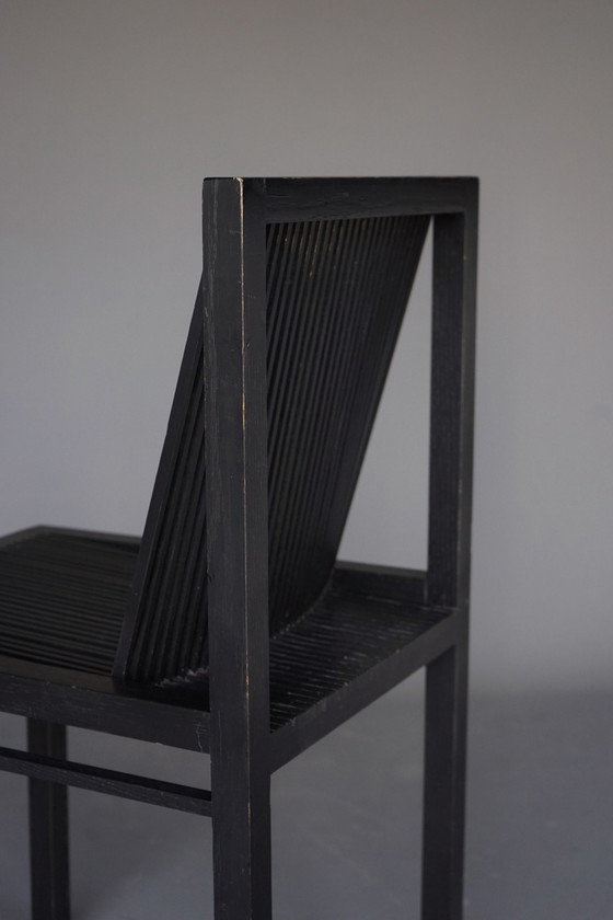 Image 1 of Slatted chair by Ruud Jan Kokke, 1980S