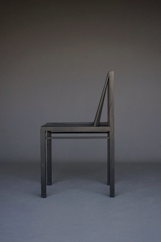 Image 1 of Slatted chair by Ruud Jan Kokke, 1980S