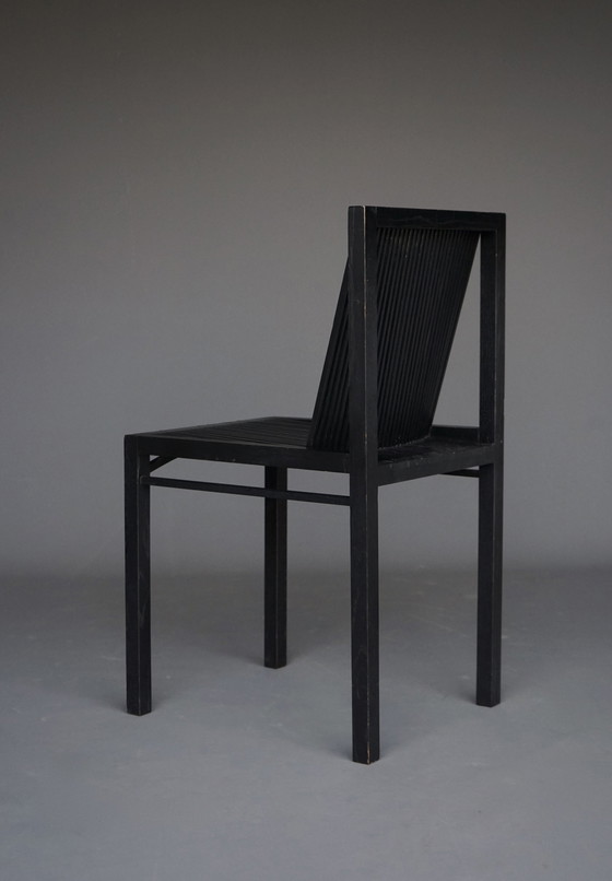 Image 1 of Slatted chair by Ruud Jan Kokke, 1980S