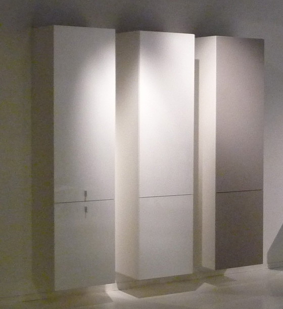 Image 1 of Coesel Collection - Capri Set Of 2 Hanging Cabinets