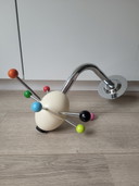 Vintage Ikea Sputnik rotatable coatrack