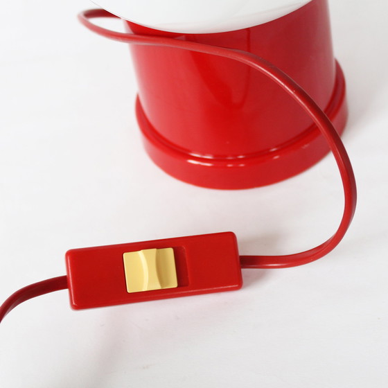 Image 1 of Solid vintage globe table lamp