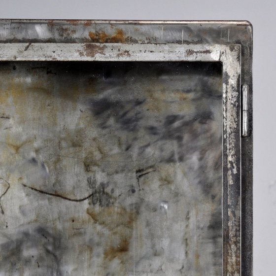 Image 1 of Vintage Iron And Glass Medical Cabinet, 1950’S