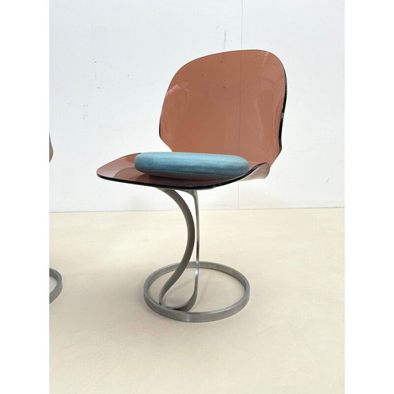 Image 1 of Coppia di sedie vintage in plexiglass, 1970