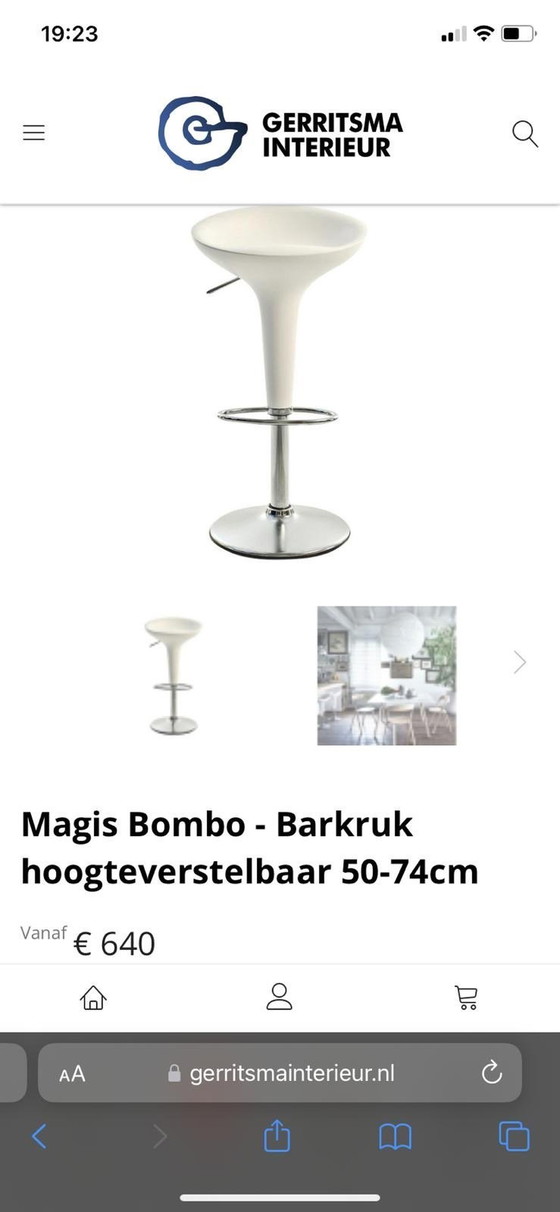 Image 1 of 4 X Starck Barstools