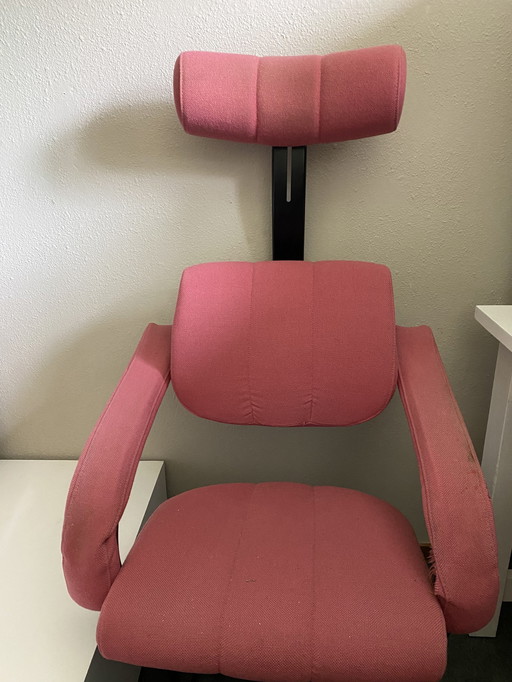 Stokke Duo Balance - Peter Opsvik pink refurbisher