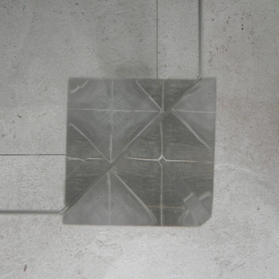 Image 1 of Mesa de vidrio con patas de acrílico, Bor Design, años 90