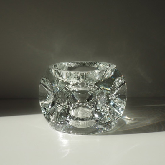 Image 1 of Large Peill & Putzler Glass Candle Holder