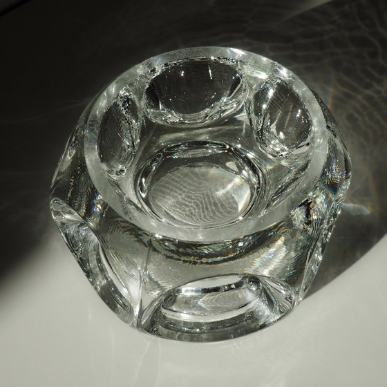 Image 1 of Large Peill & Putzler Glass Candle Holder