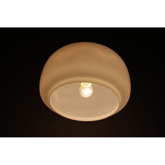 Image 1 of Vintage glass pendant lamp by Napako, Czechoslovakia 1960