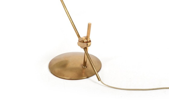 Image 1 of Lampes de table en laiton par Th. Valentiner, 1950, ensemble de 2