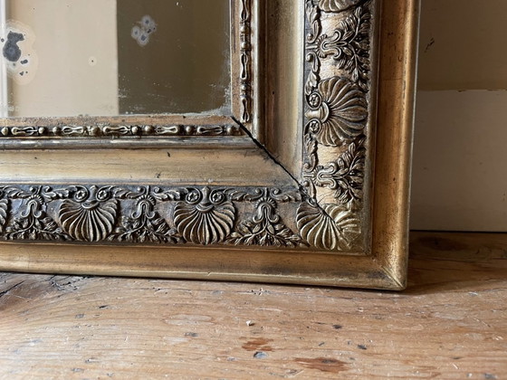 Image 1 of Beautiful French Mirror Louis Philippe 104 Cm.