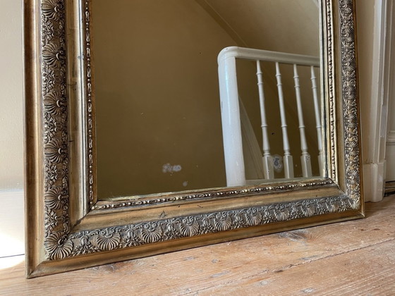 Image 1 of Beautiful French Mirror Louis Philippe 104 Cm.