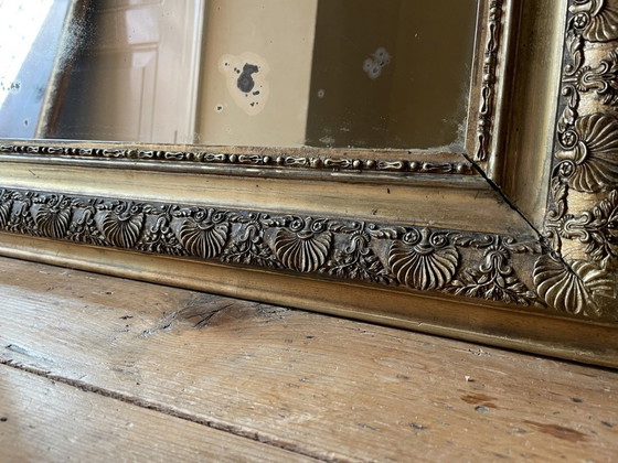 Image 1 of Beautiful French Mirror Louis Philippe 104 Cm.