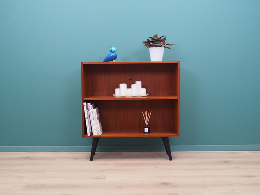 Teak Bookcase, Danish Design, 1970S, Production: Denmark