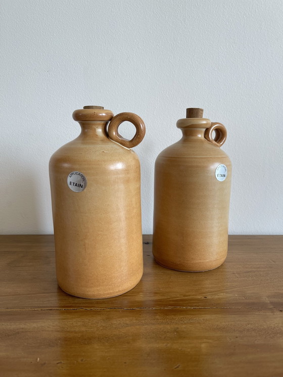 Image 1 of Large Stoneware Bottle