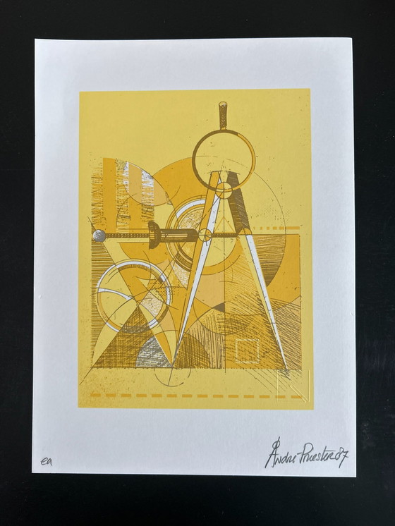 Image 1 of Screen print Andre Priest