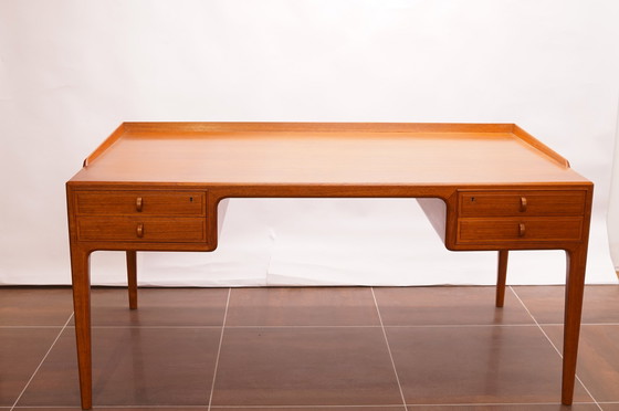 Image 1 of Teak desk by Bertil Fridhagen for Bodafors