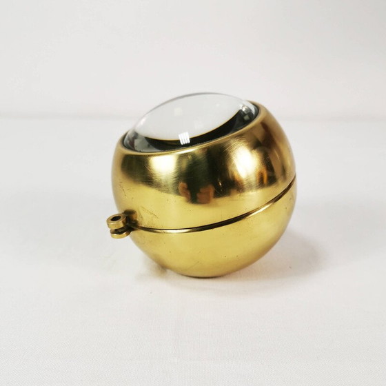 Image 1 of Vintage brass piggy bank by Carl Aubock, Austria 1950s