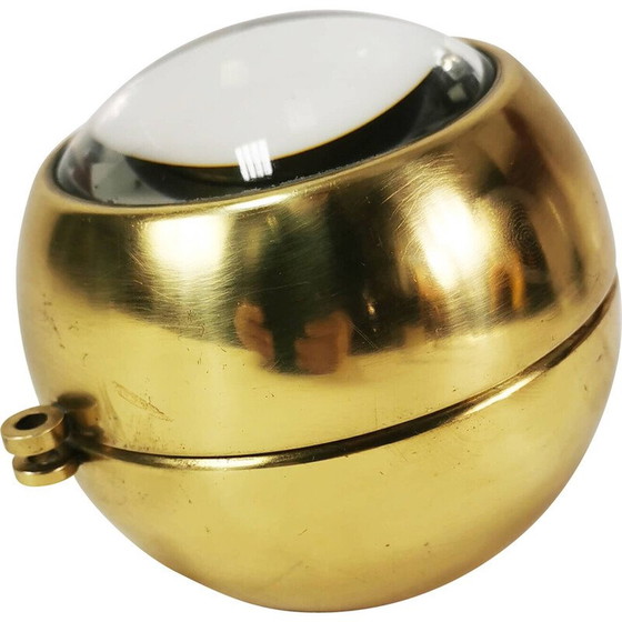 Image 1 of Vintage brass piggy bank by Carl Aubock, Austria 1950s