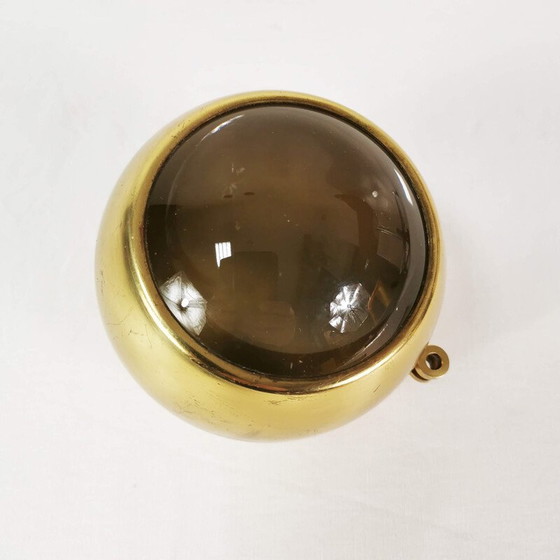 Image 1 of Vintage brass piggy bank by Carl Aubock, Austria 1950s