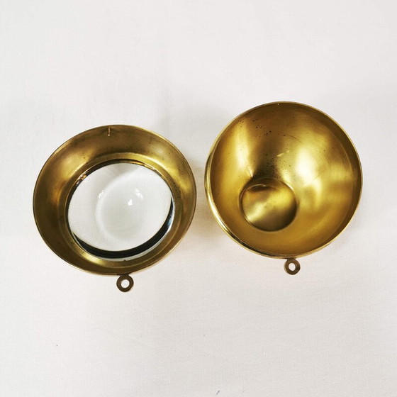 Image 1 of Vintage brass piggy bank by Carl Aubock, Austria 1950s