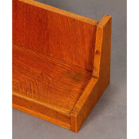 Image 1 of Mensola da parete vintage in rovere, Cecoslovacchia 1960