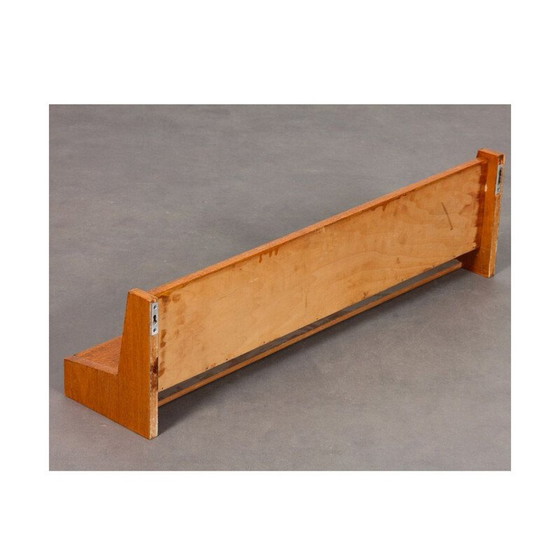 Image 1 of Mensola da parete vintage in rovere, Cecoslovacchia 1960