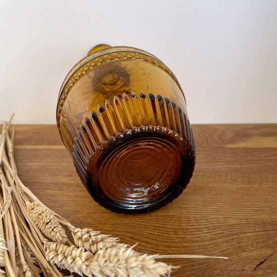 Image 1 of Amber decanter