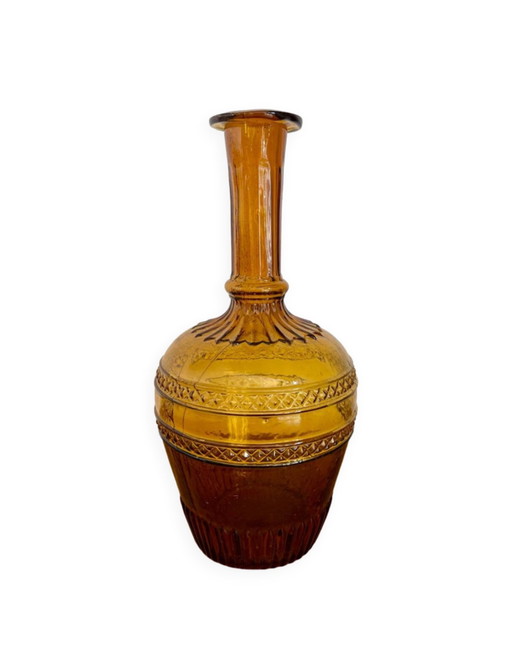 Amber decanter