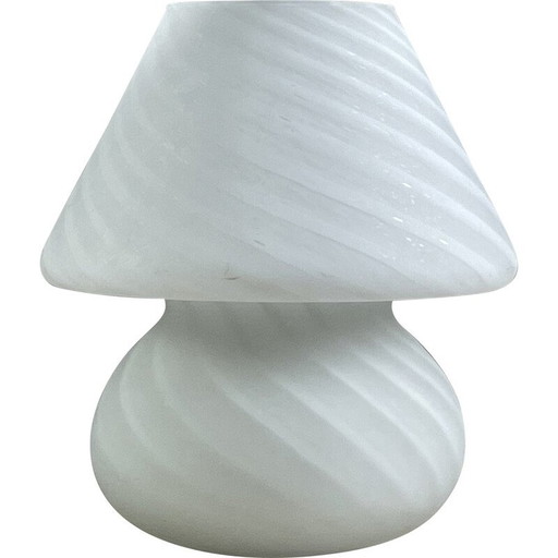 Lampada a fungo in vetro di Murano vintage, 1970