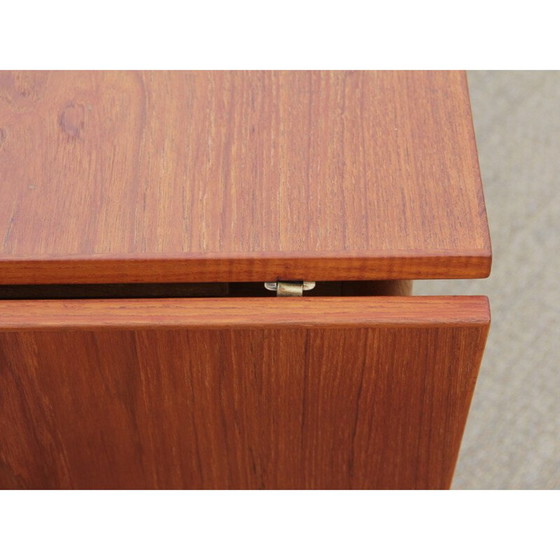 Image 1 of Tavolo da pranzo scandinavo vintage con prolunghe in teak