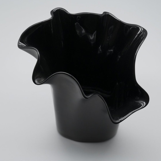 Image 1 of Rosenthal Studio-Line Fazzoletto Asym Vase Claus Josef Riedel Germany Porcelain 