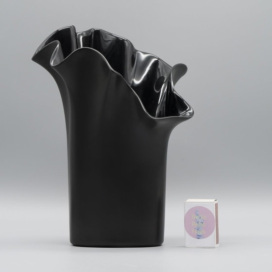 Image 1 of Rosenthal Studio-Line Fazzoletto Asym Vase Claus Josef Riedel Germany Porcelain 