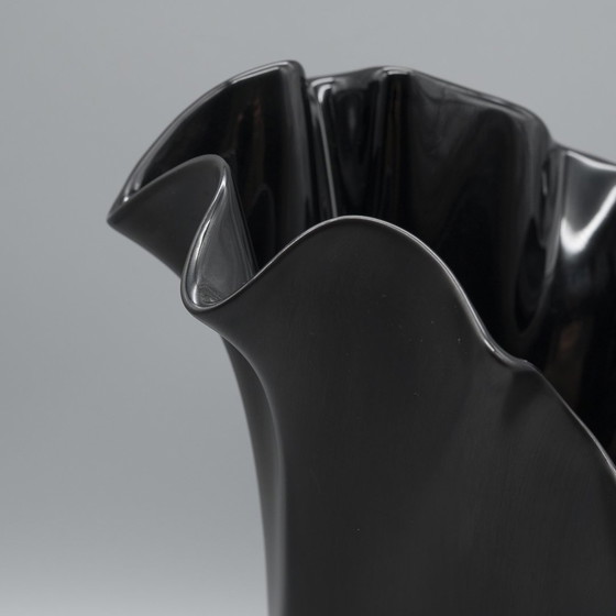 Image 1 of Rosenthal Studio-Line Fazzoletto Asym Vase Claus Josef Riedel Germany Porcelain 